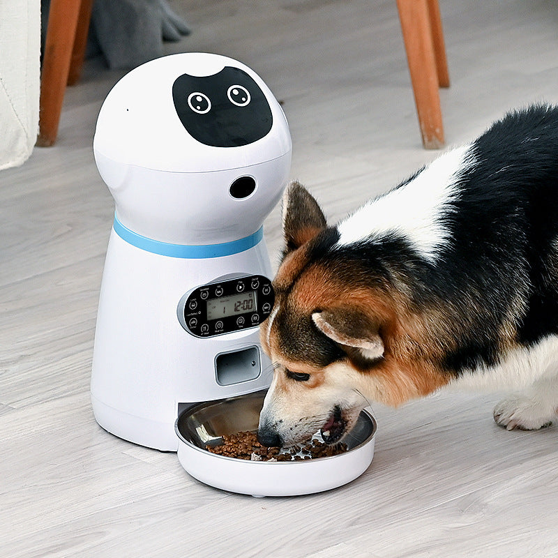 Automatic dog feeder