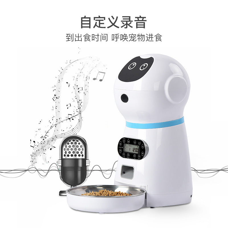 Automatic dog feeder