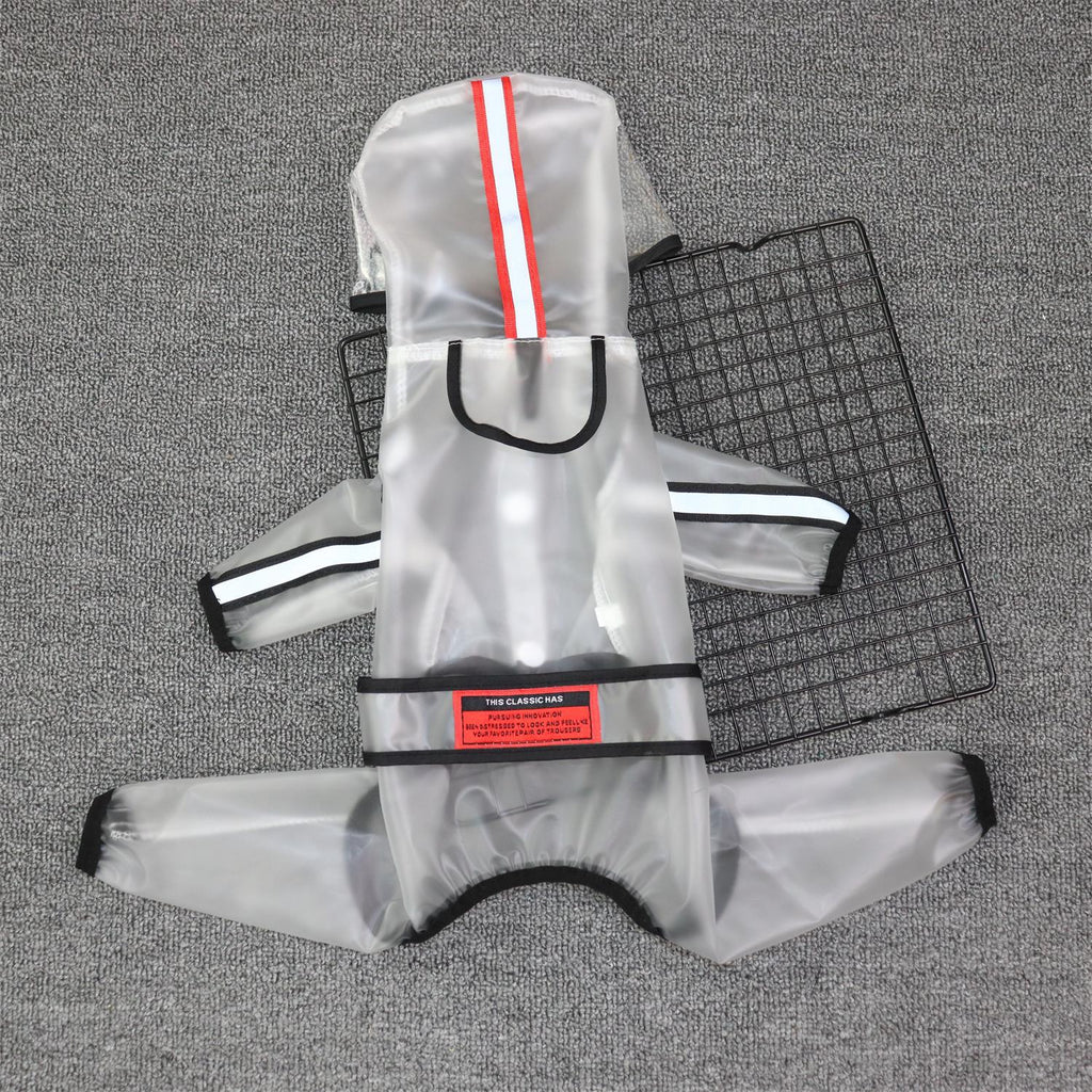 Dog raincoat four-legged rain proof full package Teddy Bicha Shiba Inu pet small medium-sized dog dog clothing poncho